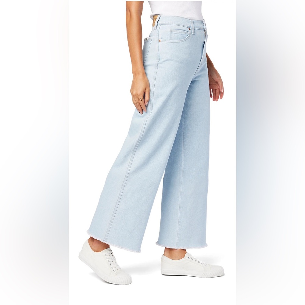 Levi's Blue Flare Wide Leg Jeans - Picture 3 of 6